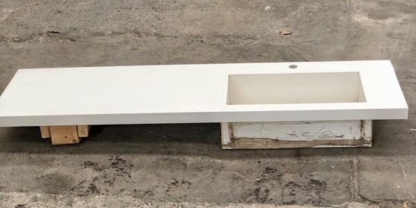 Mesada de baño Igneastone Pure White