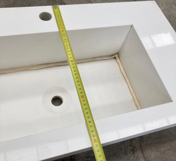 Mesada de baño Igneastone Pure White - Imagen 8