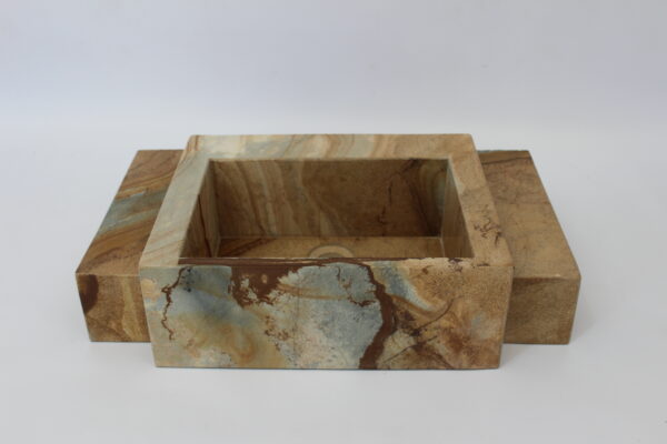 Mesada Baño Mármol Verde Bosque